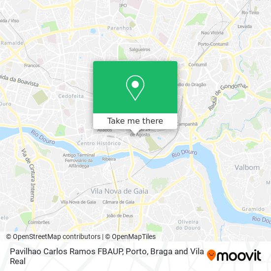 Pavilhao Carlos Ramos FBAUP map