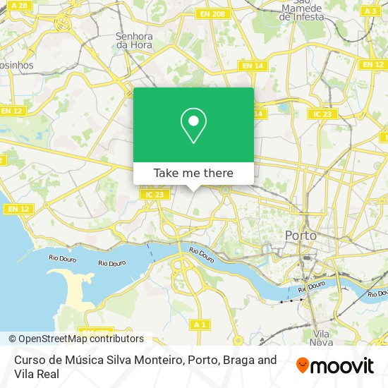 Curso de Música Silva Monteiro map