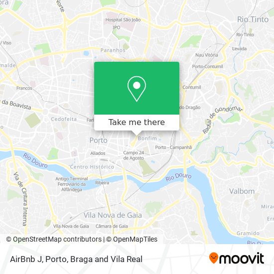 AirBnb J map