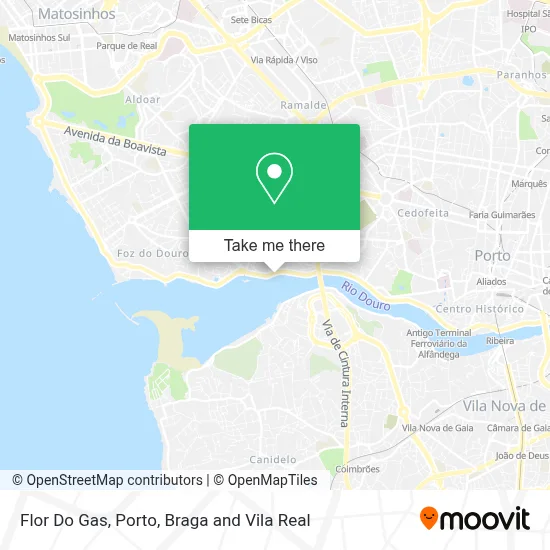 Flor Do Gas map