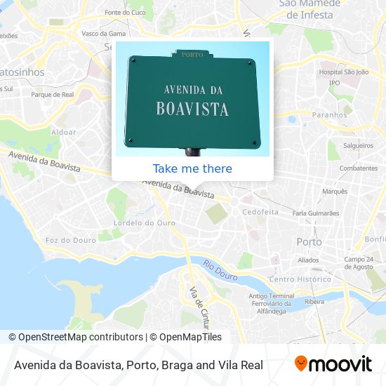 Avenida da Boavista map