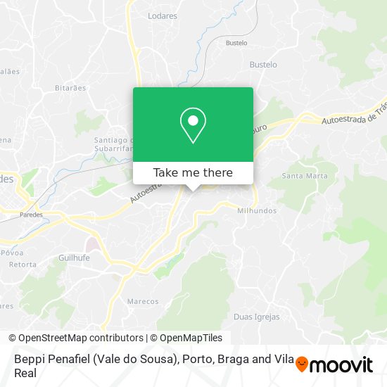 Beppi Penafiel (Vale do Sousa) map