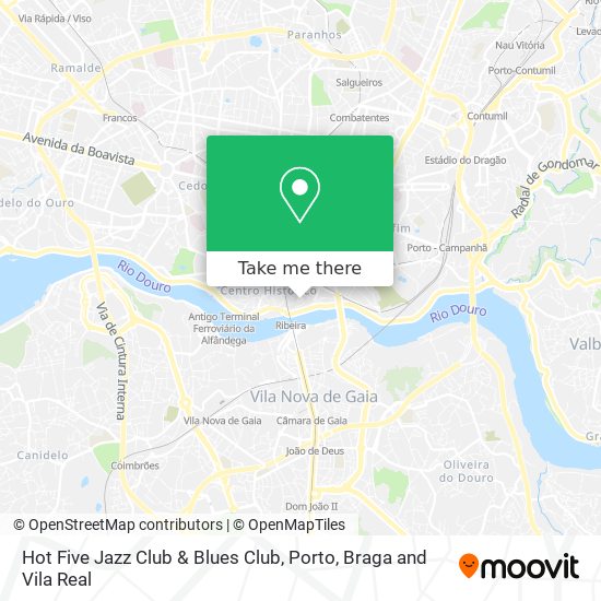Hot Five Jazz Club & Blues Club map