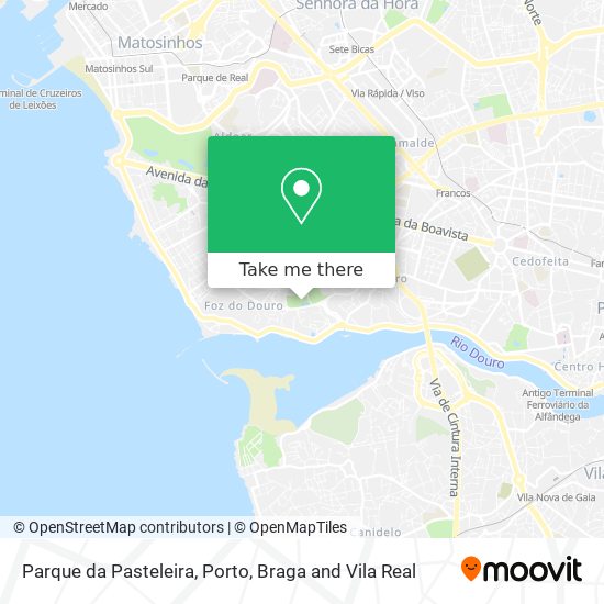 Parque da Pasteleira map