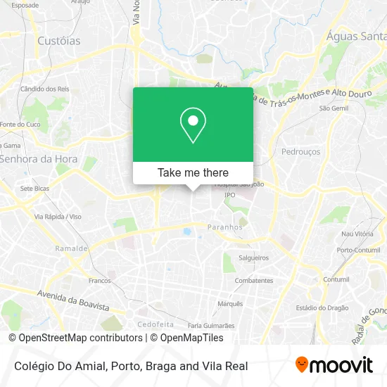 Colégio Do Amial map