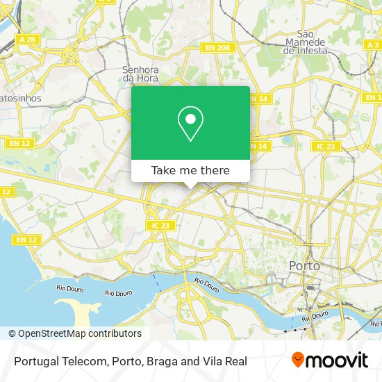 Portugal Telecom map