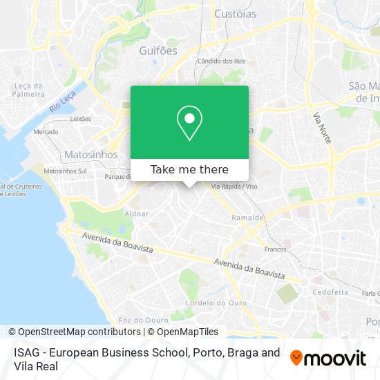 ISAG - European Business School map