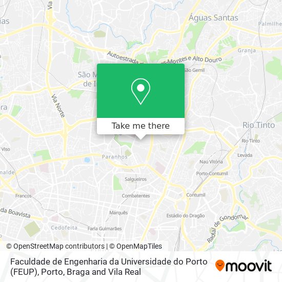 Faculdade de Engenharia da Universidade do Porto (FEUP) map