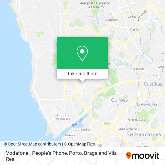 Vodafone - People's Phone map