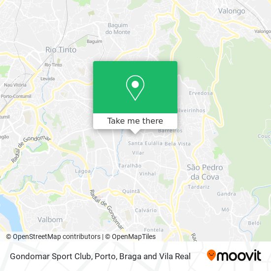 Gondomar Sport Club map