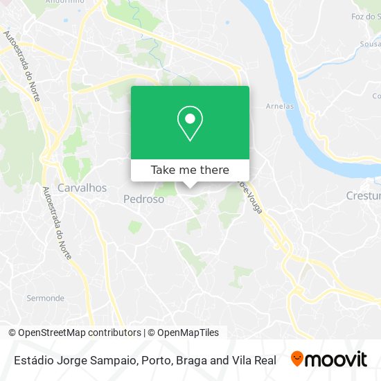 Estádio Jorge Sampaio map