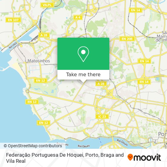 Federação Portuguesa De Hóquei map