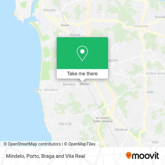 Mindelo map