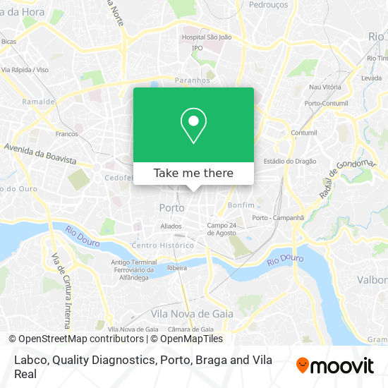 Labco, Quality Diagnostics map