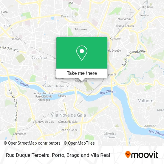 Rua Duque Terceira map