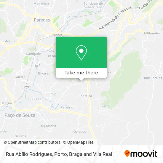 Rua Abílio Rodrigues map