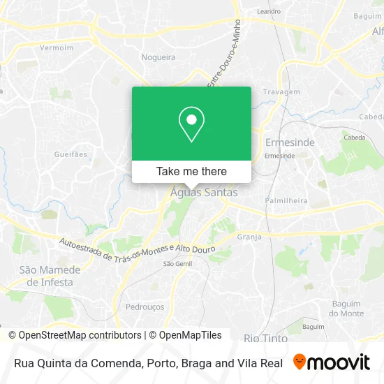 Rua Quinta da Comenda map