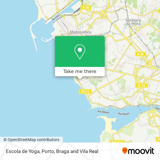 Escola de Yoga map