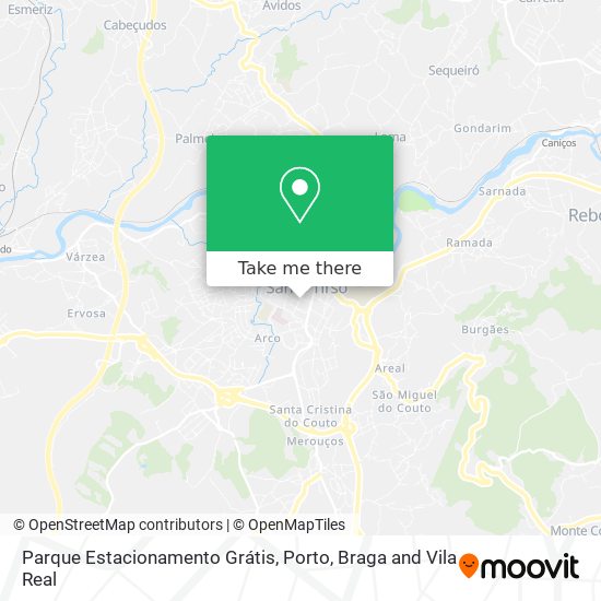 Parque Estacionamento Grátis map