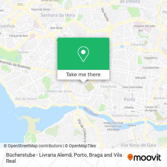 Bücherstube - Livraria Alemã mapa