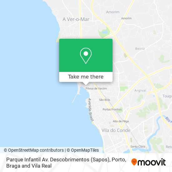 Parque Infantil Av. Descobrimentos (Sapos) map