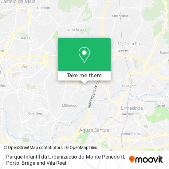 Parque Infantil da Urbanização do Monte Penedo II map
