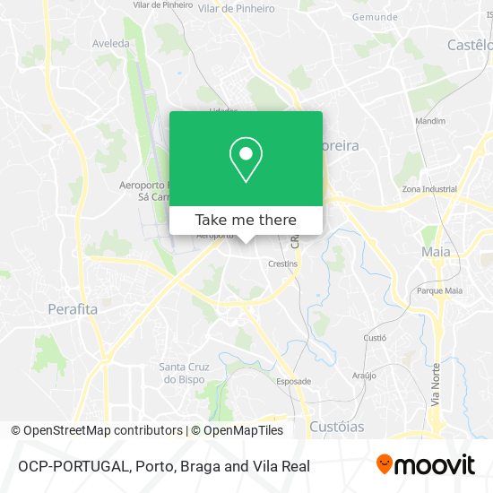 OCP-PORTUGAL map