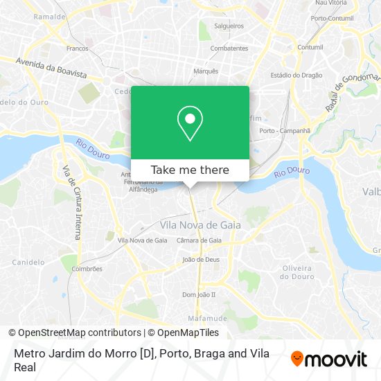 Metro Jardim do Morro [D] map