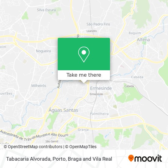 Tabacaria Alvorada map