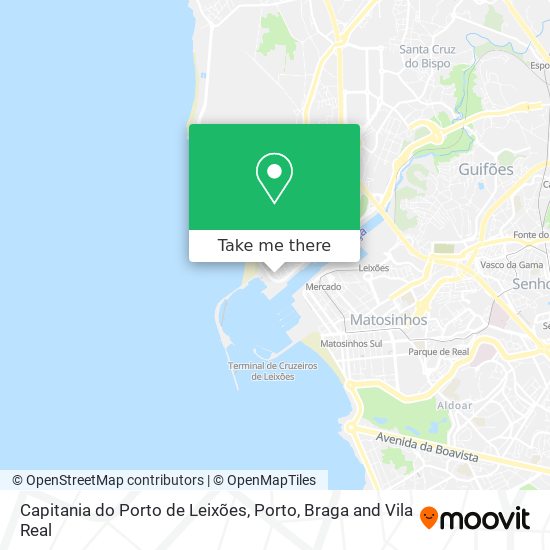 Capitania do Porto de Leixões map