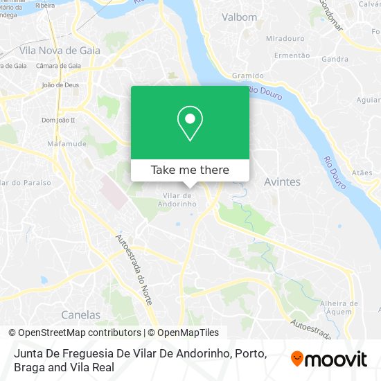 Junta De Freguesia De Vilar De Andorinho map