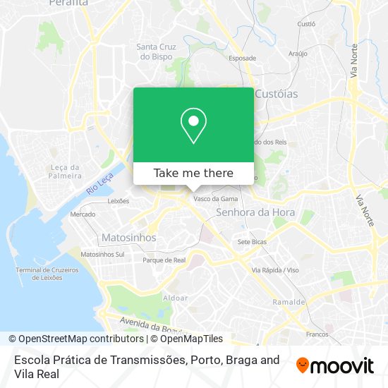 Escola Prática de Transmissões map