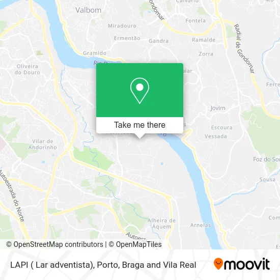 LAPI ( Lar adventista) map