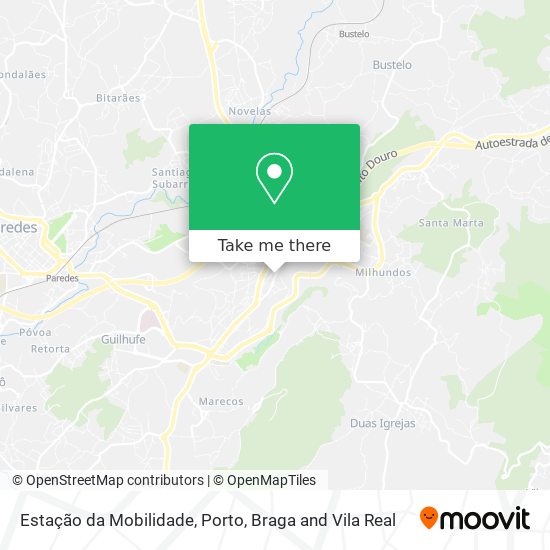 Estação da Mobilidade map