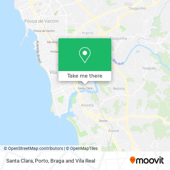 Santa Clara map