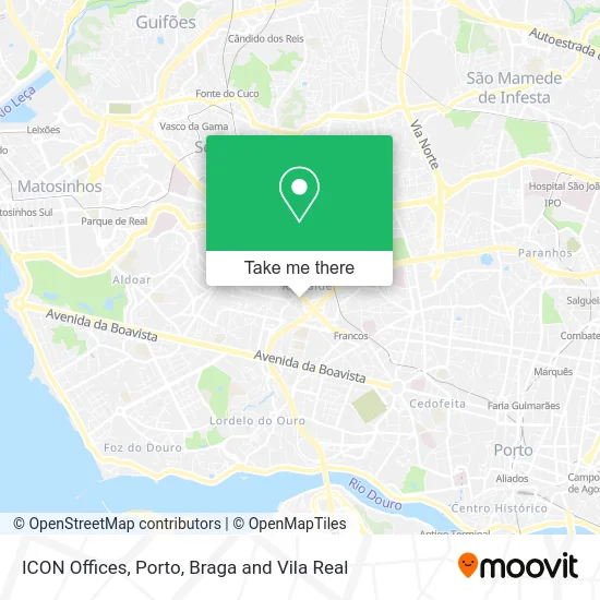 ICON Offices map