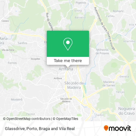 Glassdrive map
