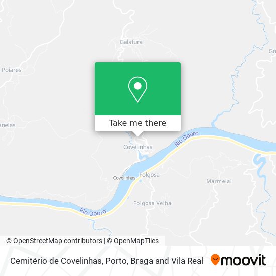 Cemitério de Covelinhas map