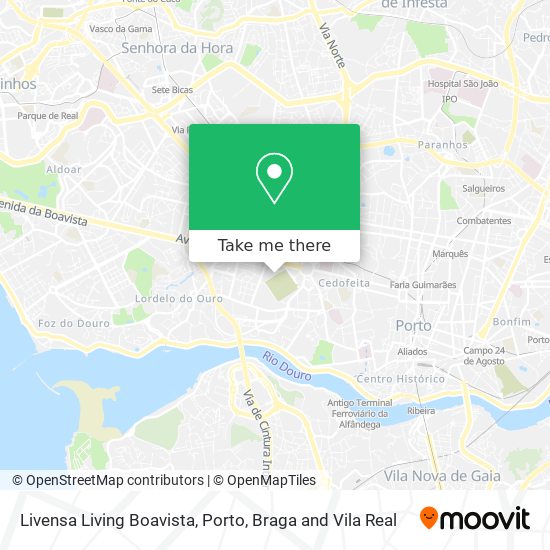 Livensa Living Boavista map
