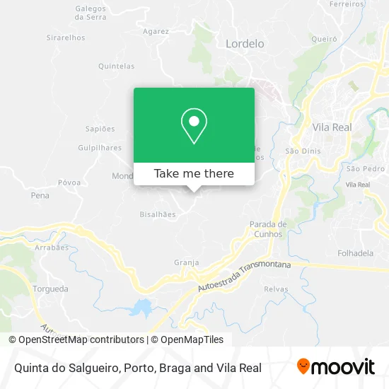 Quinta do Salgueiro map