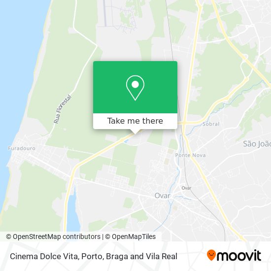 Cinema Dolce Vita map