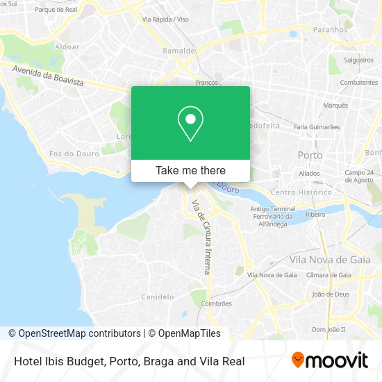 Hotel Ibis Budget map