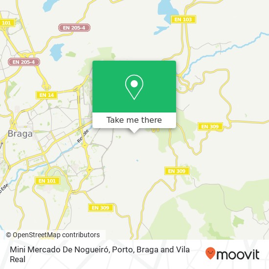 Mini Mercado De Nogueiró map