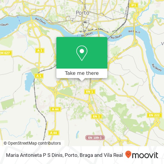 Maria Antonieta P S Dinis map