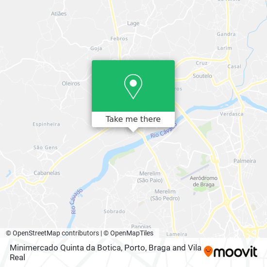 Minimercado Quinta da Botica map
