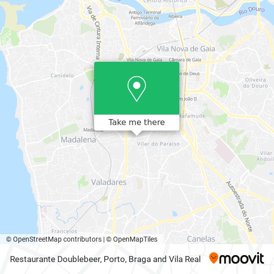 Restaurante Doublebeer map