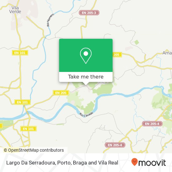 Largo Da Serradoura map