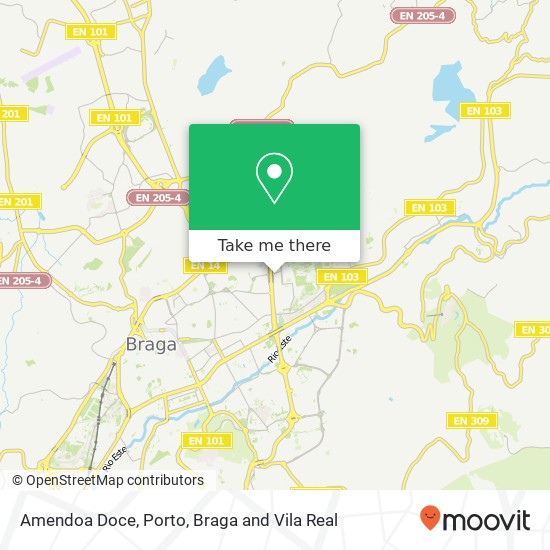 Amendoa Doce map
