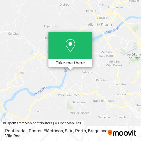 Posterede - Postes Eléctricos, S. A. mapa