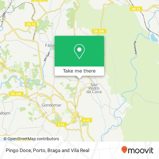 Pingo Doce map